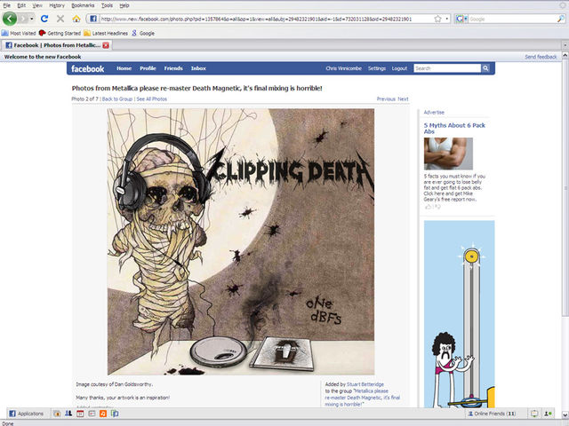 Fans have been uploading their own takes on old Metallica artwork
